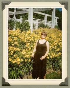 My Mother among the daffodils...